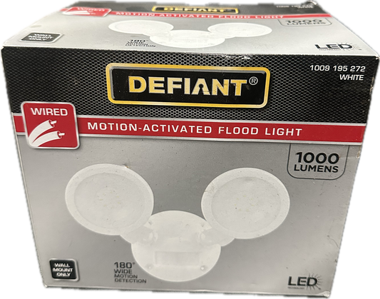 Defiant Motion Activated Flood Light